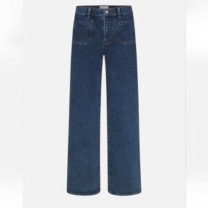 Frame Le Slim Palazzo Modernist Pocket Jeans Size 32
